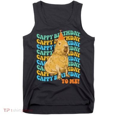 Fun Capybara Birthday Design Tank Top