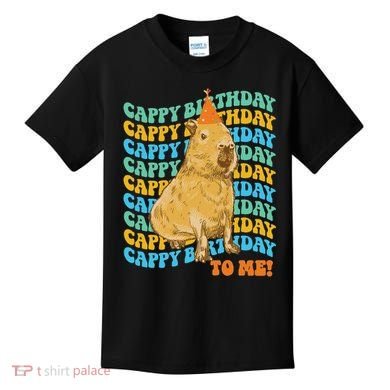 Fun Capybara Birthday Design Kids T-Shirt