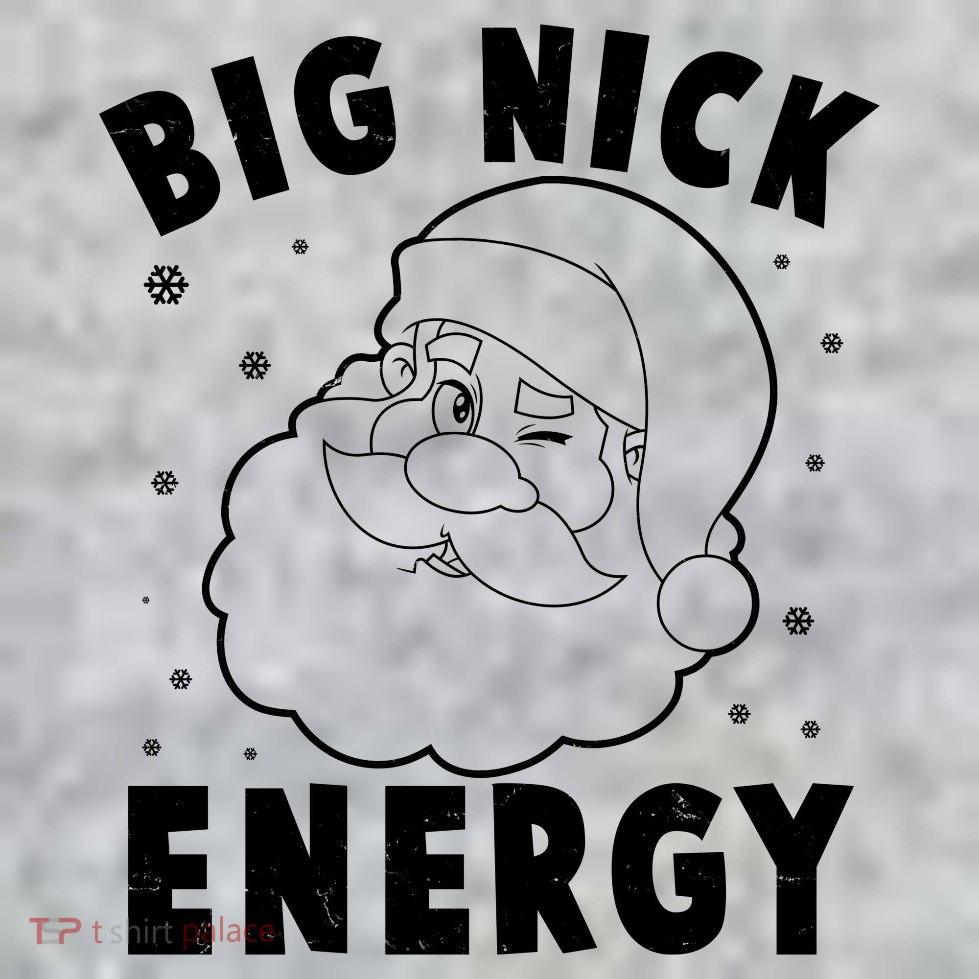 Funny Christmas Big Nick Energy Santa Claus Kids Hoodie