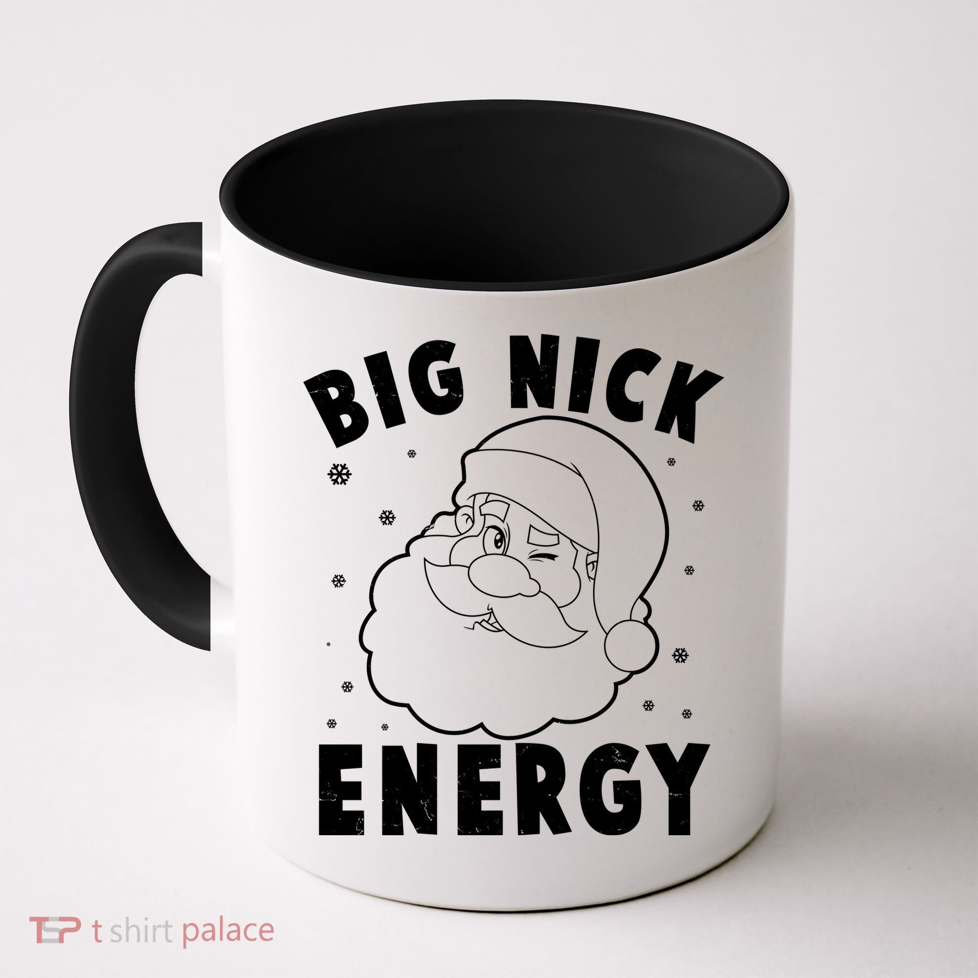 Funny Christmas Big Nick Energy Santa Claus Coffee Mug