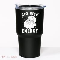 Funny Christmas Big Nick Energy Santa Claus Tumbler thumb 0