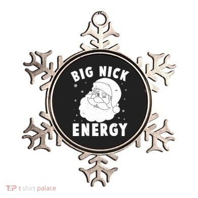 Funny Christmas Big Nick Energy Santa Claus Ornament