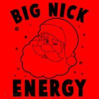 Funny Christmas Big Nick Energy Santa Claus Santa Hat thumb 1