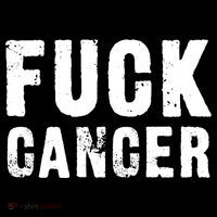 Fuck Cancer Black Font Gift Women's Hoodie thumb 2