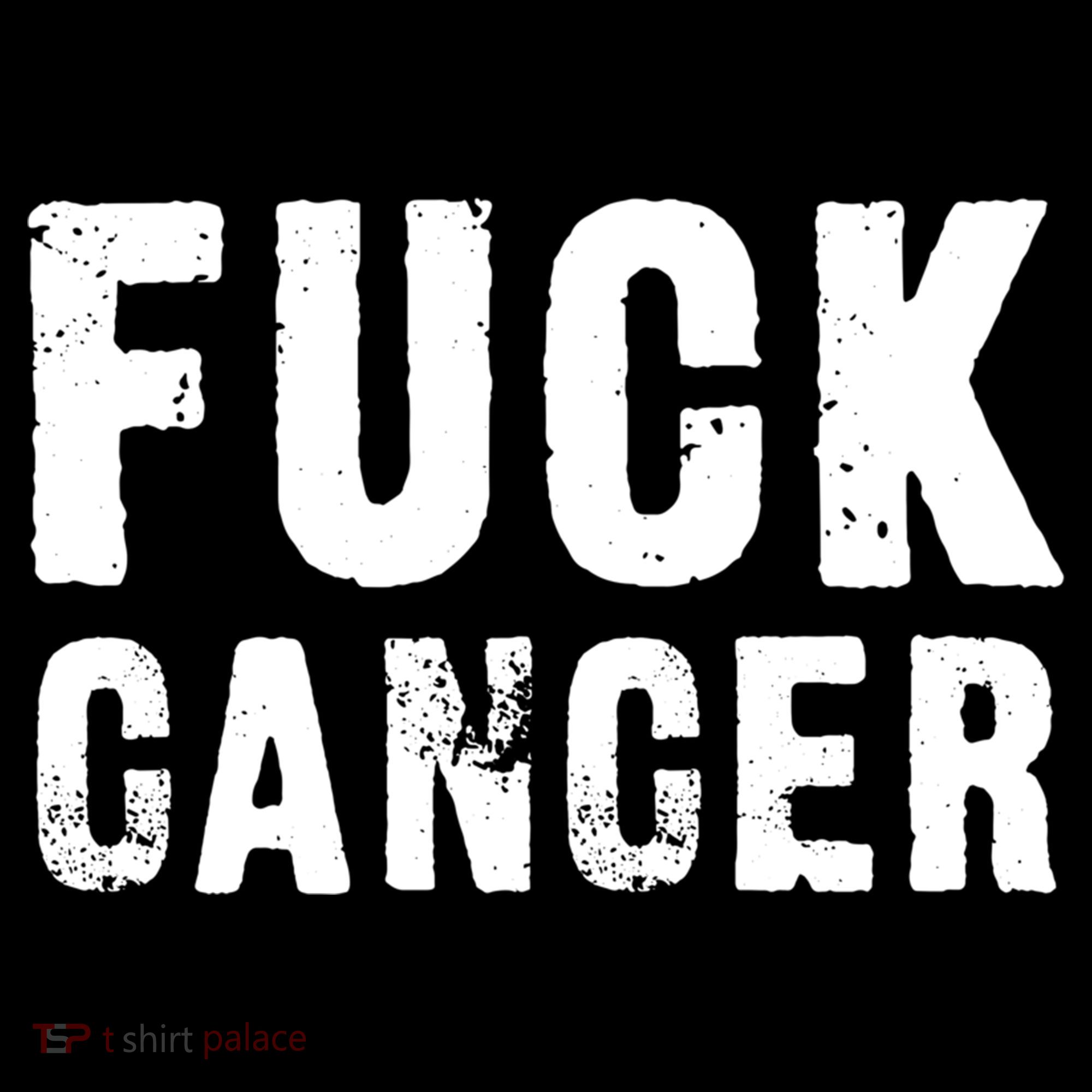 Fuck Cancer Black Font Gift Women's Hoodie
