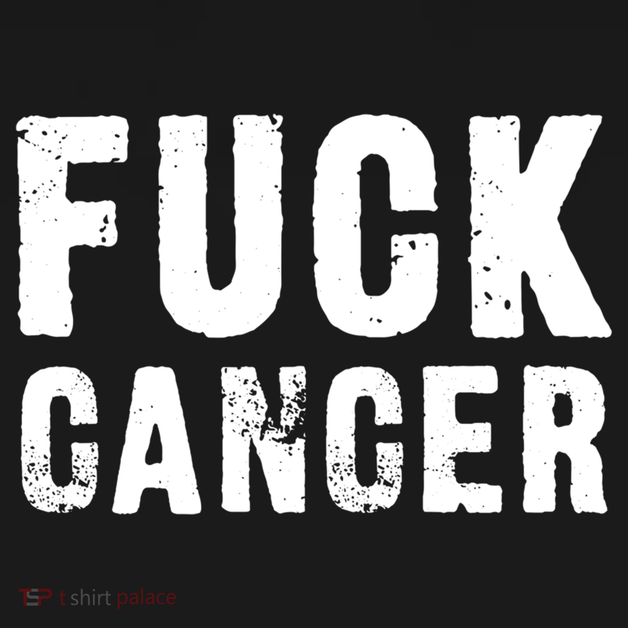 Fuck Cancer Black Font Gift Ornament