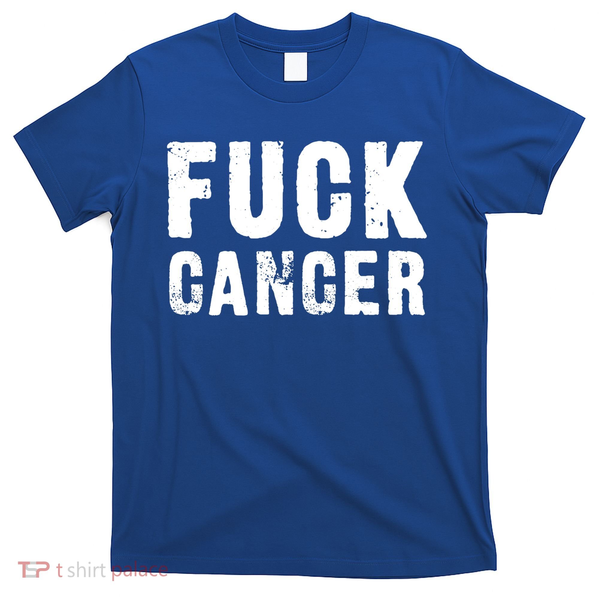 Fuck Cancer Black Font Gift T-Shirt