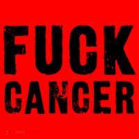Fuck Cancer Black Font Gift Santa Hat thumb 1