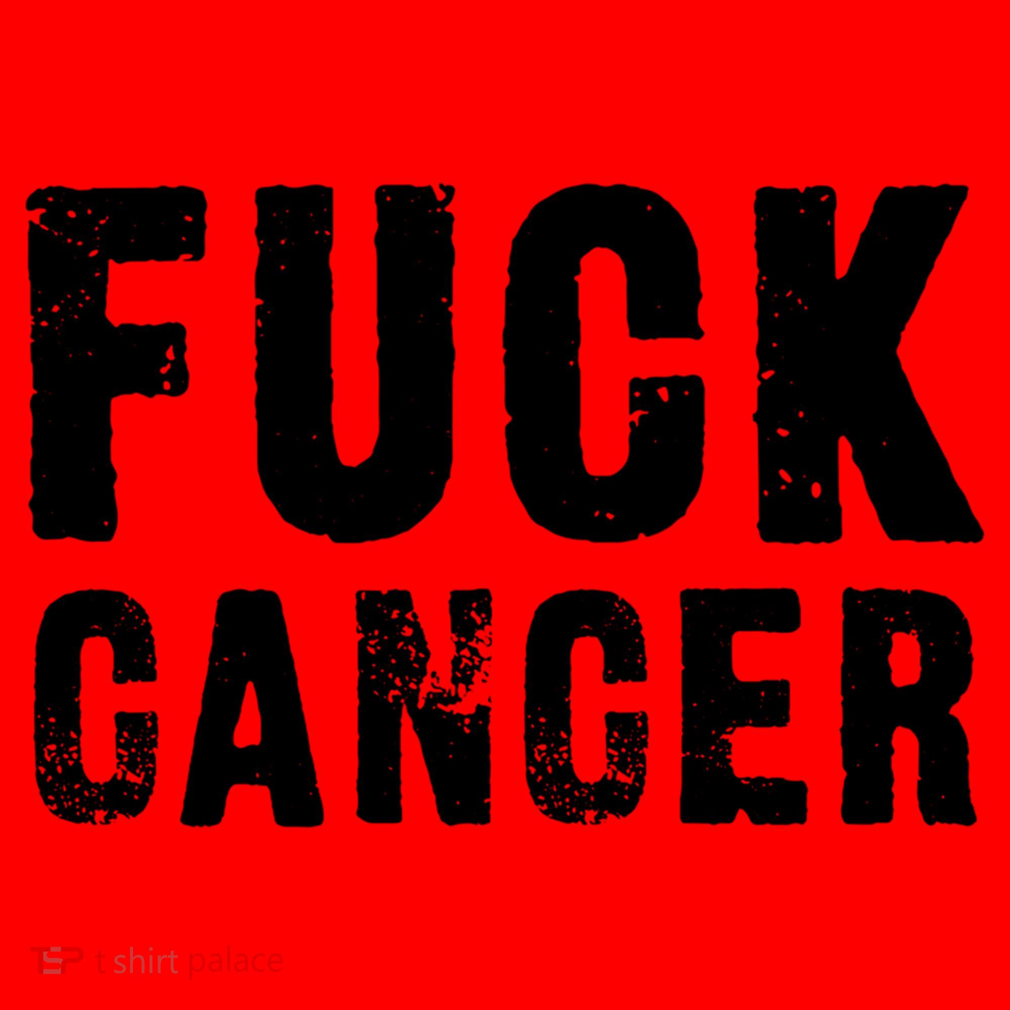 Fuck Cancer Black Font Gift Santa Hat
