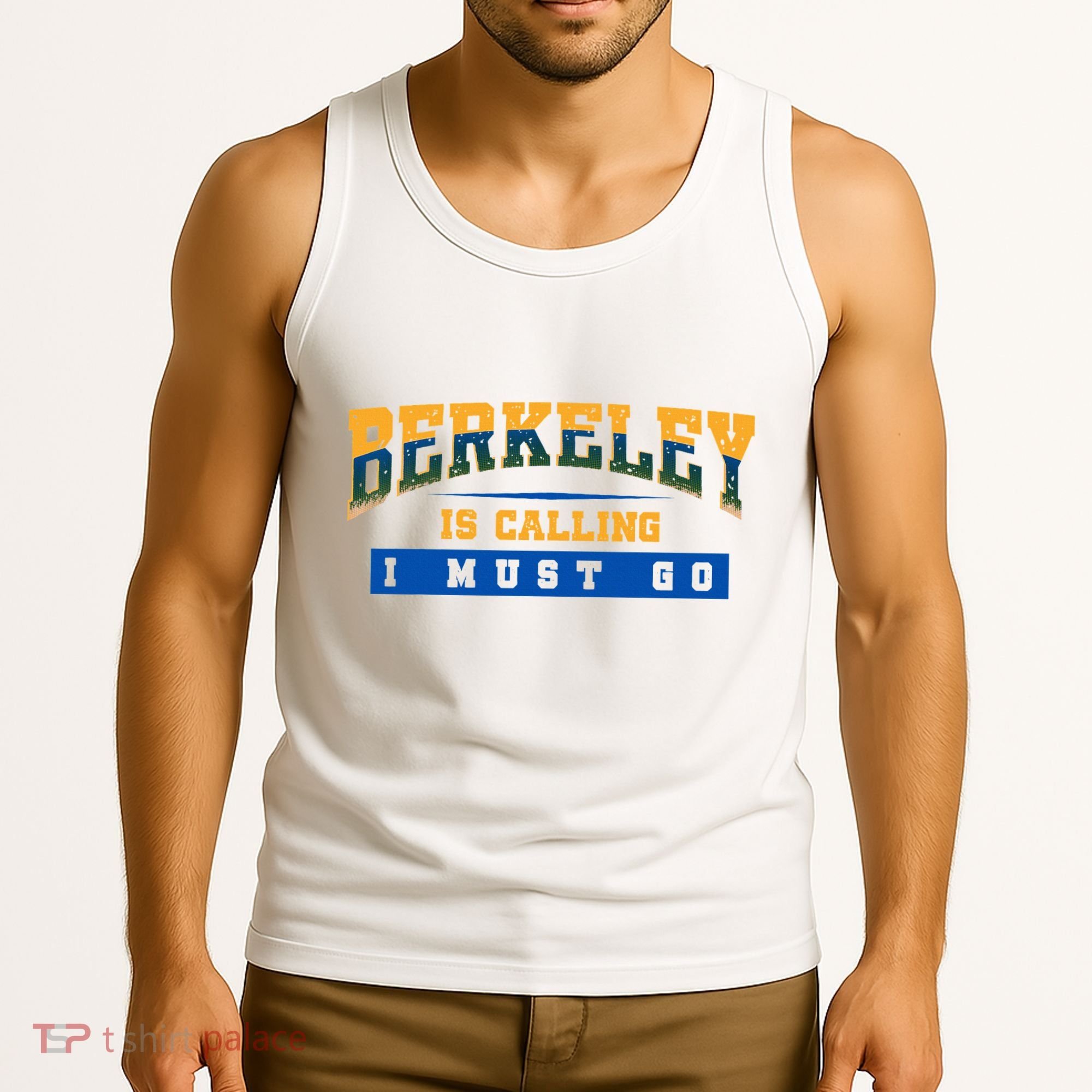 Funny California Berkeley Road Trip Travel Vacation Traveler Tank Top