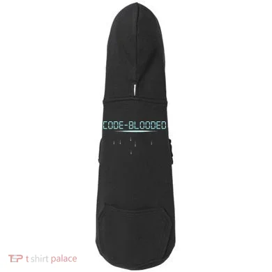 Funny Code Blooded Computer Software Programmer Binary Tree Doddie Hoodie