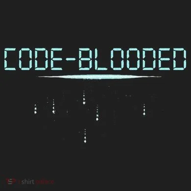 Funny Code Blooded Computer Software Programmer Binary Tree Comfort Colors Heavyweight Long Sleeve T-Shirt