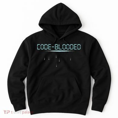 Funny Code Blooded Computer Software Programmer Binary Tree Hoodie