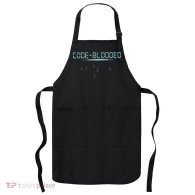 Funny Code Blooded Computer Software Programmer Binary Tree Apron