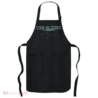 Funny Code Blooded Computer Software Programmer Binary Tree Apron