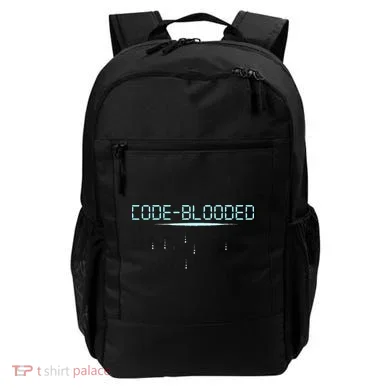 Funny Code Blooded Computer Software Programmer Binary Tree Backpack
