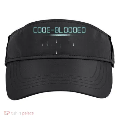 Funny Code Blooded Computer Software Programmer Binary Tree Adult Drive Performance Visor