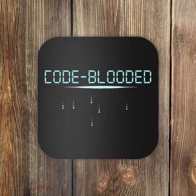 Funny Code Blooded Computer Software Programmer Binary Tree Coaster