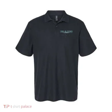 Funny Code Blooded Computer Software Programmer Binary Tree Polo