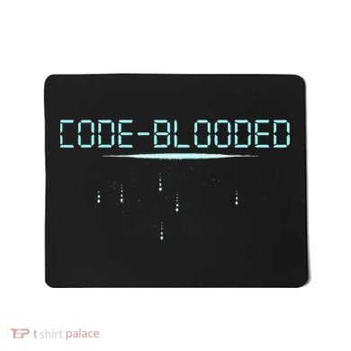 Funny Code Blooded Computer Software Programmer Binary Tree Mousepad