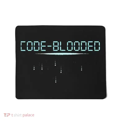 Funny Code Blooded Computer Software Programmer Binary Tree Mousepad