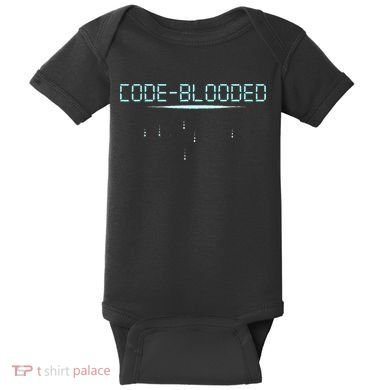 Funny Code Blooded Computer Software Programmer Binary Tree Baby Bodysuit