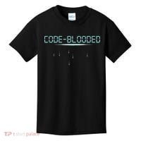 Funny Code Blooded Computer Software Programmer Binary Tree Kids T-Shirt thumb 0