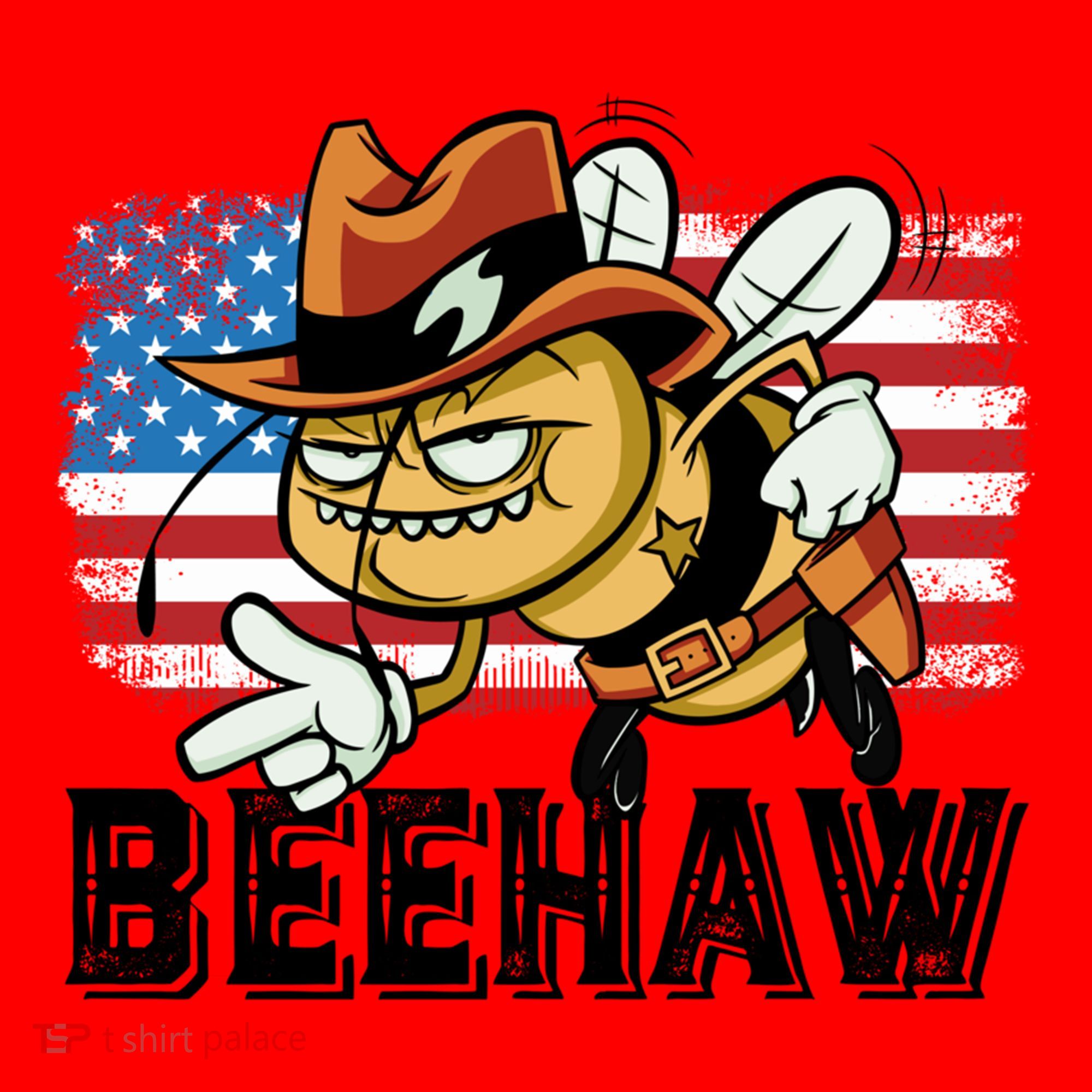 Funny Cow Bee Bumblebee Beehaw American Flag 4 Gift Santa Hat