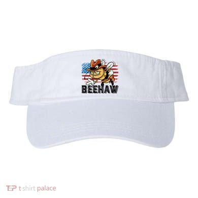 Funny Cow Bee Bumblebee Beehaw American Flag 4 Gift Visor