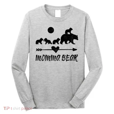 Four Cute Bear Cubs Gift Long Sleeve Shirt
