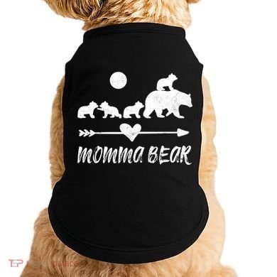 Four Cute Bear Cubs Gift Doggie Tank
