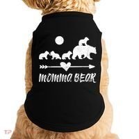 Four Cute Bear Cubs Gift Doggie Tank thumb 0