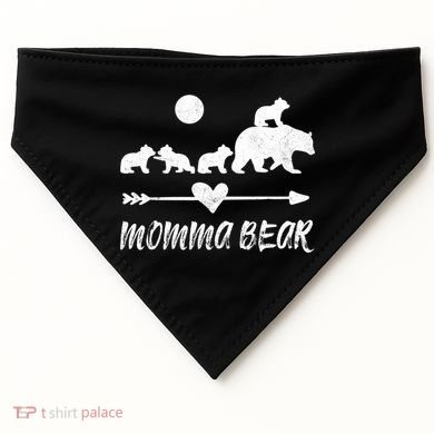 Four Cute Bear Cubs Gift USA-Made Doggie Bandana