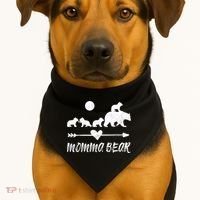 Four Cute Bear Cubs Gift USA-Made Doggie Bandana thumb 1