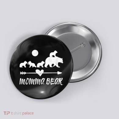 Four Cute Bear Cubs Gift Button