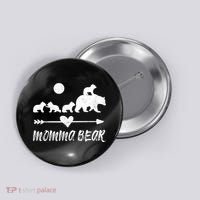 Four Cute Bear Cubs Gift Button thumb 0
