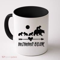 Four Cute Bear Cubs Gift Coffee Mug thumb 0