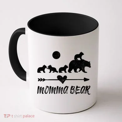 Four Cute Bear Cubs Gift Coffee Mug