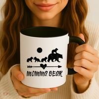 Four Cute Bear Cubs Gift Coffee Mug thumb 3