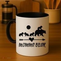 Four Cute Bear Cubs Gift Coffee Mug thumb 4
