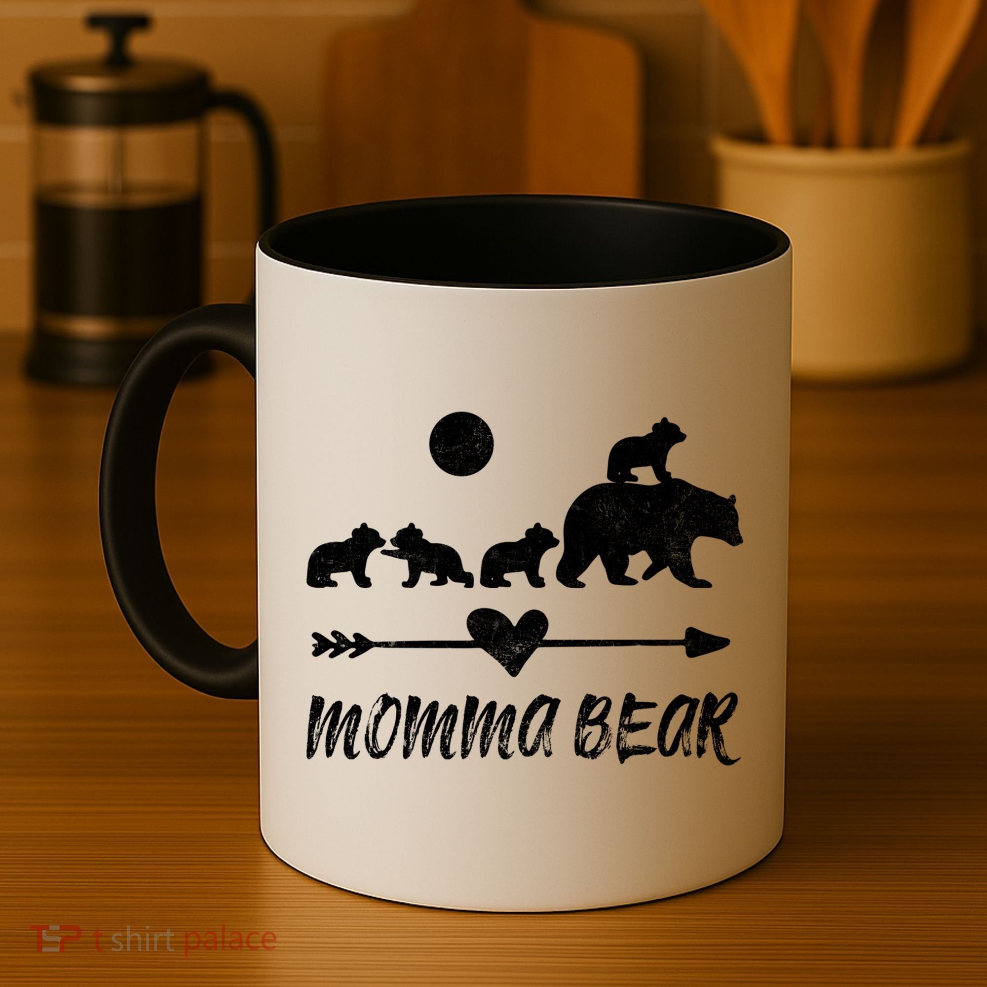 Four Cute Bear Cubs Gift Coffee Mug