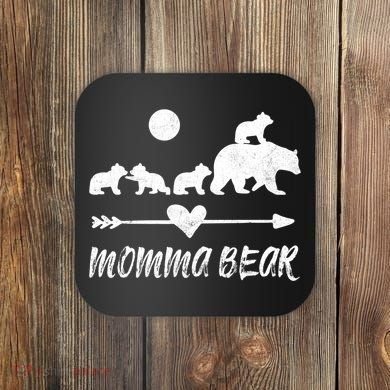 Four Cute Bear Cubs Gift Coaster