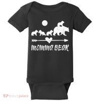 Four Cute Bear Cubs Gift Baby Bodysuit thumb 0