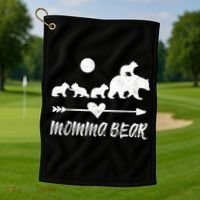 Four Cute Bear Cubs Gift Golf Towel thumb 1