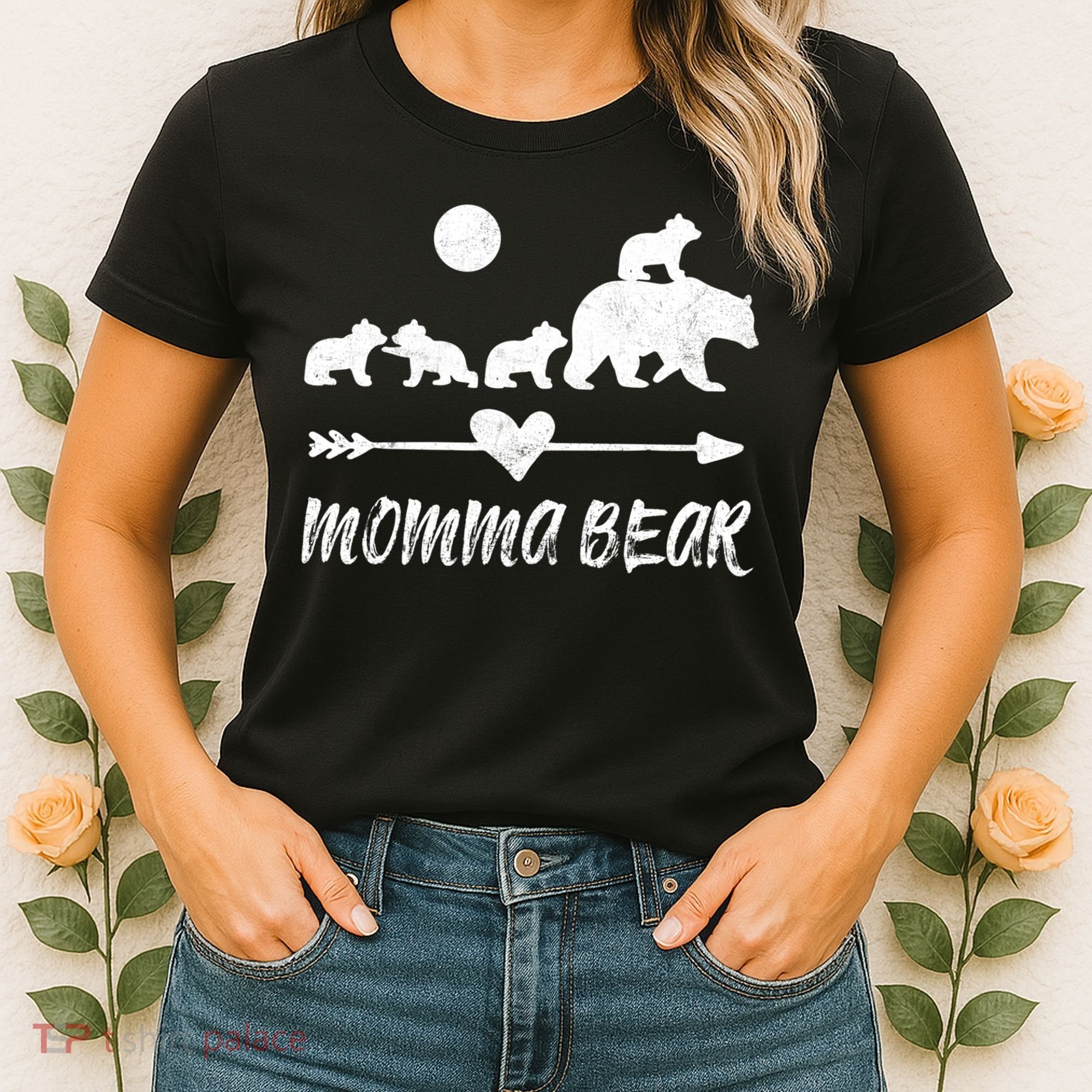 Four Cute Bear Cubs Gift Women's T-Shirt