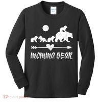 Four Cute Bear Cubs Gift Kids Long Sleeve Shirt thumb 0