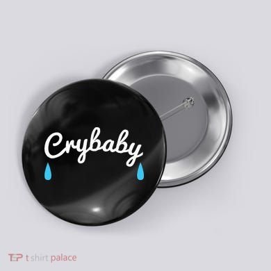Funny Cry Baby Button