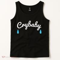 Funny Cry Baby Tank Top thumb 2