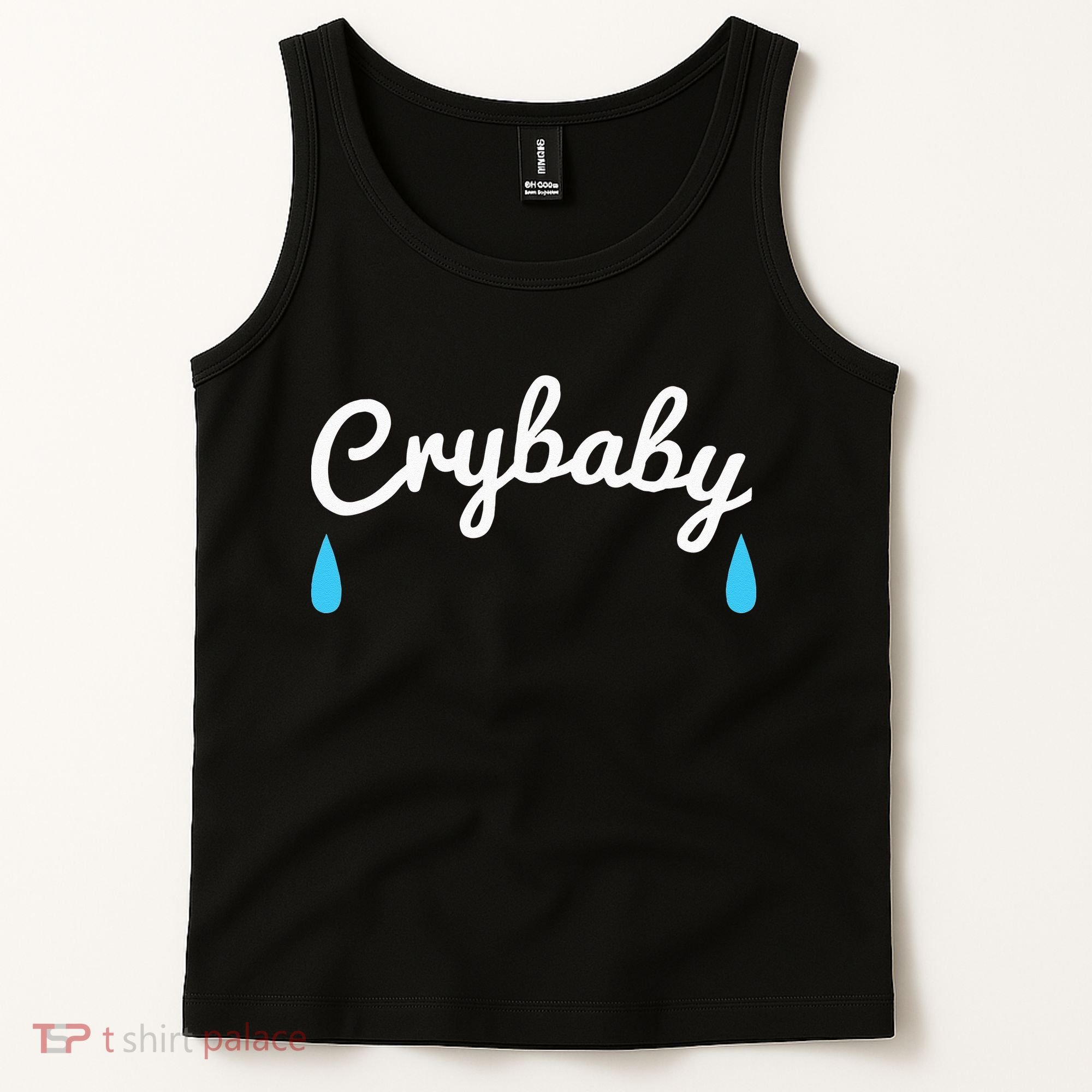 Funny Cry Baby Tank Top