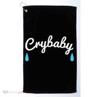 Funny Cry Baby Golf Towel thumb 0